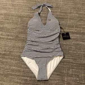 Niptuck Swim Navy Marine Sorrento Stripe - 4